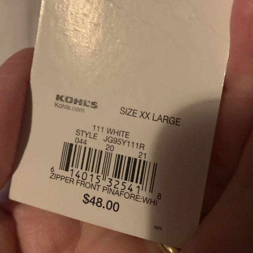 Denim Jumper Dress   Size XXL   NWT - Picture 7 of 11